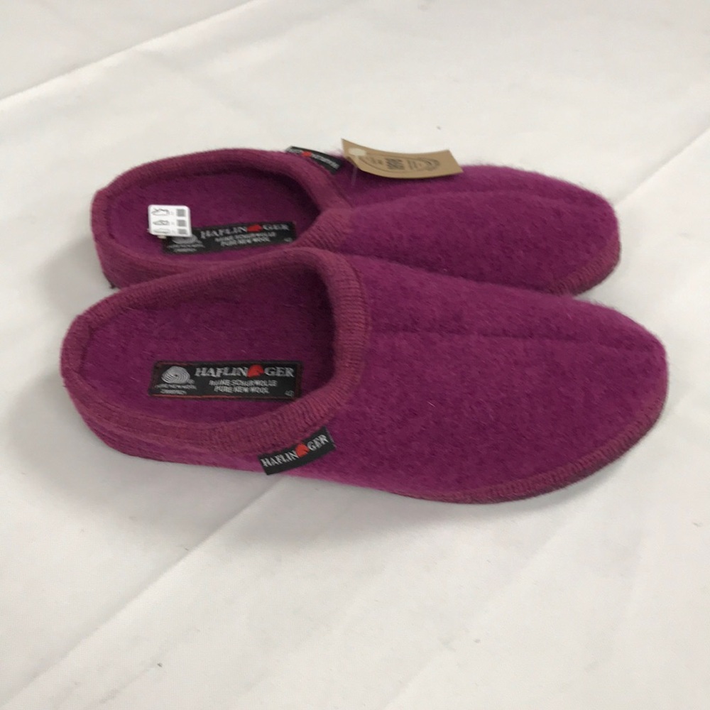 HAFLINGER Womens Walktoffel Alaska clog size 40 GER 9 US